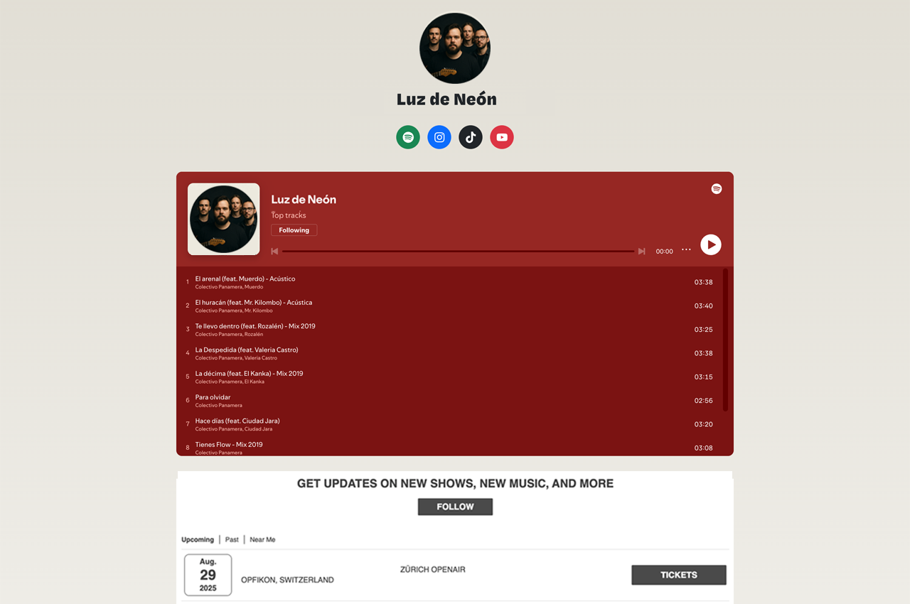 Music Merchandising Store