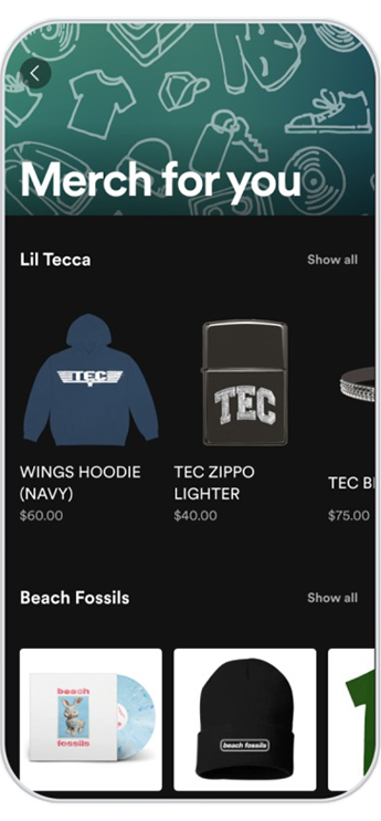 merch store mobile