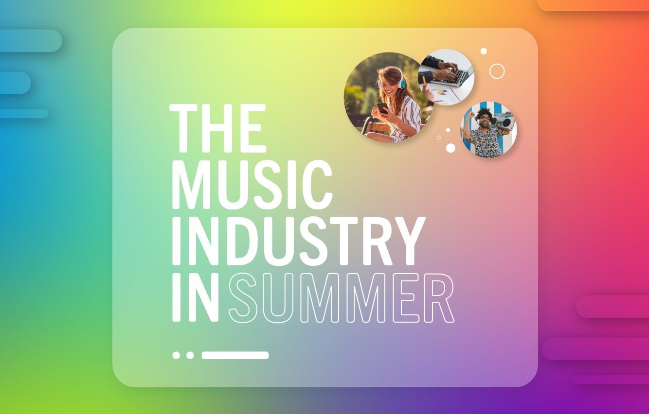 The music industry in summer